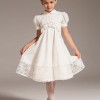 Eleganckie białe sukienki dla dziewczynek