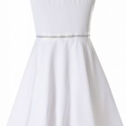 Sukienka dziewczęca biała