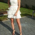 Biała sukienka xs