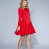Czerwona sukienka świąteczna