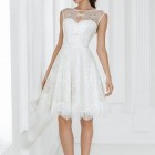 Suknie białe krótkie