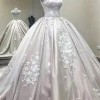 Suknia ślubna srebrna
